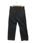 BAL (バル) COTTON TWILL PLEATED TROUSER ブラック サイズ:LARGE：4800円