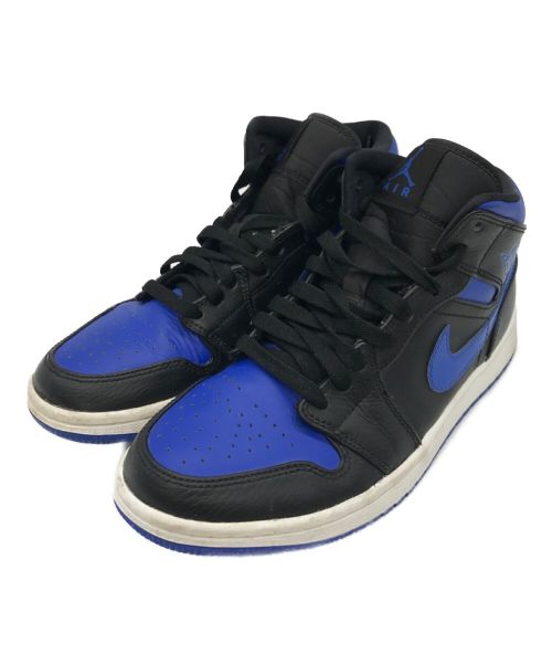 NIKE（ナイキ）NIKE (ナイキ) AIR JORDAN 1 MID ブラック サイズ:US7の古着・服飾アイテム