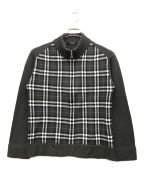 BURBERRY BLACK LABELバーバリーブラックレーベル）の古着「ノヴァチェックジャケット」｜ブラウン