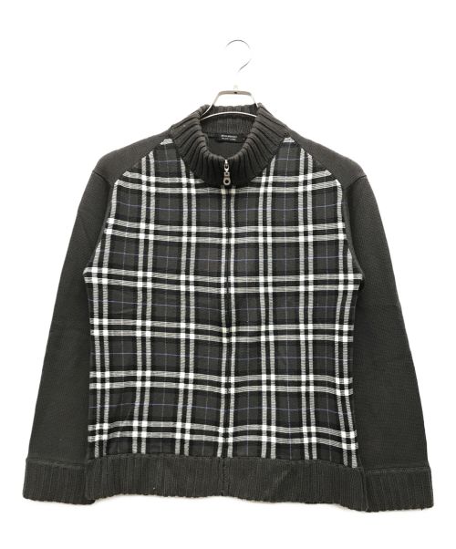 BURBERRY BLACK LABEL（バーバリーブラックレーベル）BURBERRY BLACK LABEL (バーバリーブラックレーベル) ノヴァチェックジャケット ブラウン サイズ:3の古着・服飾アイテム