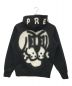 Supreme (シュプリーム) Bone Zip Up Hooded Sweatshirt ブラック サイズ:Medium：17800円