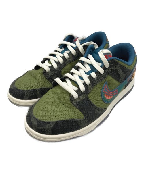 NIKE（ナイキ）NIKE (ナイキ) DUNK LOW Siempre Familia オリーブ サイズ:US8.5の古着・服飾アイテム