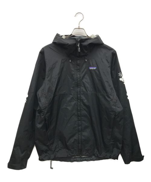 Patagonia（パタゴニア）Patagonia (パタゴニア) トレントシェルジャケット ブラック サイズ:Mの古着・服飾アイテム