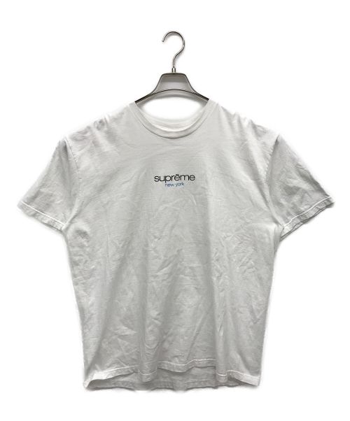 SUPREME（シュプリーム）Supreme (シュプリーム) Classic Logo Tee ホワイト サイズ:XLの古着・服飾アイテム