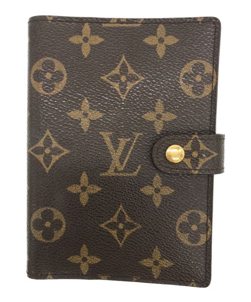 LOUIS VUITTON（ルイ ヴィトン）LOUIS VUITTON (ルイ ヴィトン) 手帳カバー ブラウンの古着・服飾アイテム