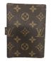 LOUIS VUITTON (ルイ ヴィトン) 手帳カバー ブラウン：14000円