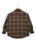 LEVI'S (リーバイス) FILLED OVER SHIRT ブラウン サイズ:S：7800円