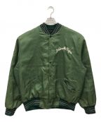 TROPHY JACKETSトロフィージャケット）の古着「スタジャン」｜グリーン