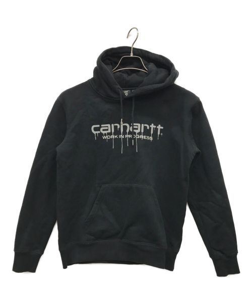 CarHartt（カーハート）CarHartt (カーハート) プリントパーカー ブラック サイズ:Sの古着・服飾アイテム