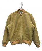 LEVI'S VINTAGE CLOTHINGリーバイス ビンテージ クロージング）の古着「LOOSE SUEDE BOMBER」｜ベージュ