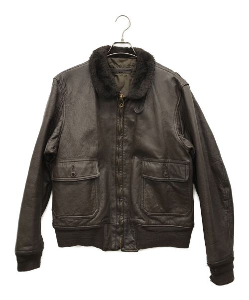 USED（ユーズド）USED (ユーズド) G-1フライトジャケット ブラウン サイズ:不明の古着・服飾アイテム