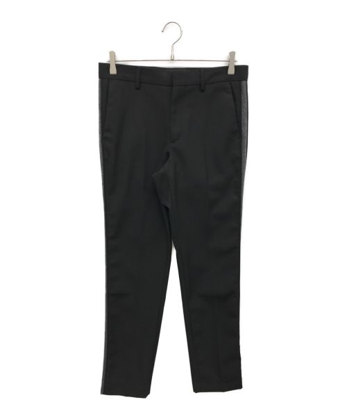 DIESEL（ディーゼル）DIESEL (ディーゼル) サイドラインパンツ ブラック サイズ:Ｗ28の古着・服飾アイテム