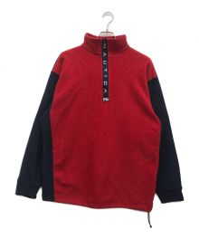 NAUTICA（ノーティカ）の古着「ハーフジップフリース」｜ネイビー