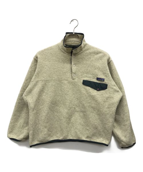 Patagonia（パタゴニア）Patagonia (パタゴニア) シンチラスナップT アイボリー サイズ:Mの古着・服飾アイテム