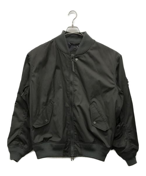 BAL（バル）BAL (バル) MULTI POCKET SLEEVE BOMBER JACKET グレー サイズ:XLの古着・服飾アイテム