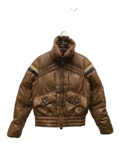 MONCLER（モンクレール）MONCLER (モンクレール) ダウンジャケット ブラウンの古着・服飾アイテム