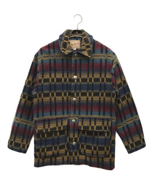 WOOLRICH（ウールリッチ）WOOLRICH (ウールリッチ) ウールジャケット ネイビー サイズ:Sの古着・服飾アイテム