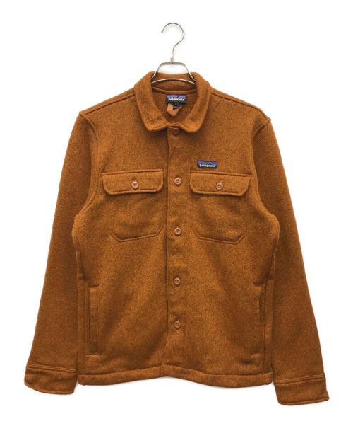 Patagonia（パタゴニア）Patagonia (パタゴニア) Better Sweater Fleece Shirt Jacket ブラウン サイズ:Mの古着・服飾アイテム