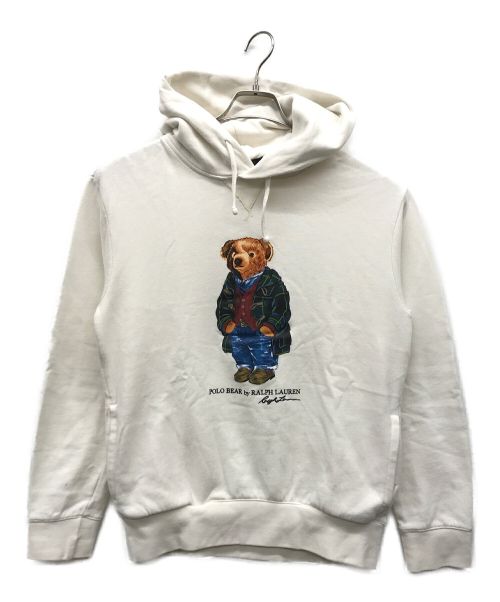 POLO RALPH LAUREN（ポロ・ラルフローレン）POLO RALPH LAUREN (ポロ・ラルフローレン) ポロベアーパーカー ホワイト サイズ:Sの古着・服飾アイテム