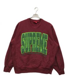 SUPREME（シュプリーム）の古着「Cities Arc Crewneck」｜ボルドー