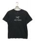 ARC'TERYX（アークテリクス）の古着「ロゴプリントTシャツ」｜ブラック