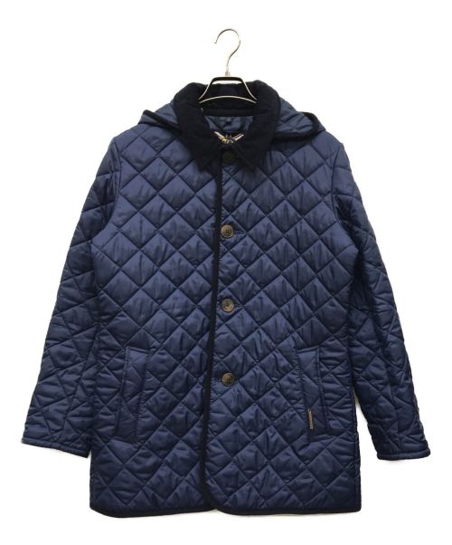 LAVENHAM（ラベンハム）LAVENHAM (ラベンハム) キルティングコート ネイビー サイズ:Sの古着・服飾アイテム