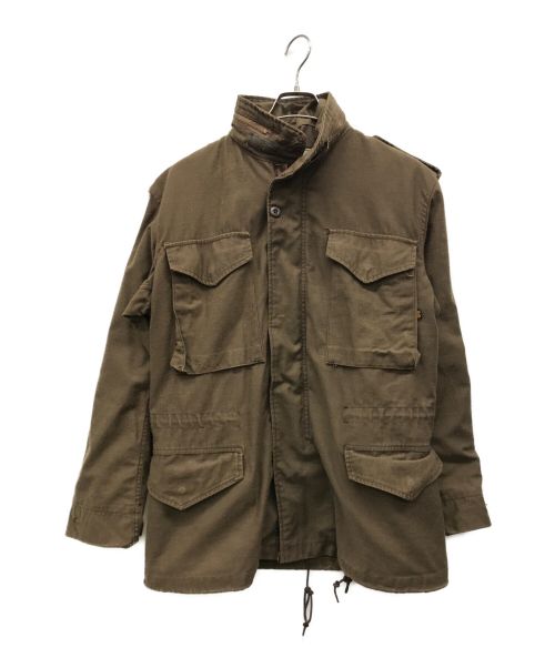 ALPHA（アルファ）ALPHA (アルファ) M65ジャケット カーキ サイズ:SMALL-REGULARの古着・服飾アイテム