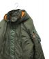 中古・古着 WILD THINGS (ワイルドシングス) AVIREX (アヴィレックス) HAPPY JACKET カーキ サイズ:XL 185/104A：17800円