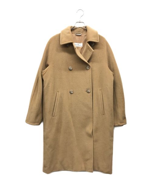 MaxMara（マックスマーラ）MaxMara (マックスマーラ) ロングコート ベージュ サイズ:J I 40の古着・服飾アイテム