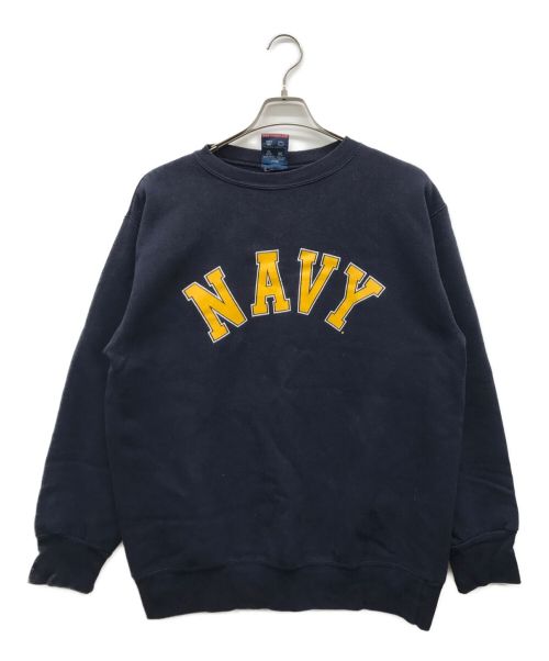 USED（ユーズド）USED (ユーズド) NAVYプリントスウェット ネイビー サイズ:Mの古着・服飾アイテム