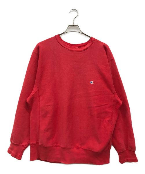 Champion REVERSE WEAVE（チャンピオン リバース ウィーブ）Champion REVERSE WEAVE (チャンピオンリバースウィーブ) スウェット レッド サイズ:X-LARGEの古着・服飾アイテム