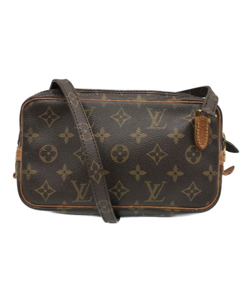 LOUIS VUITTON（ルイ ヴィトン）LOUIS VUITTON (ルイ ヴィトン) ショルダーポーチ ブラウンの古着・服飾アイテム