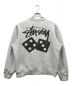 stussy (ステューシー) ダイスプリントスウェット グレー サイズ:S：9800円