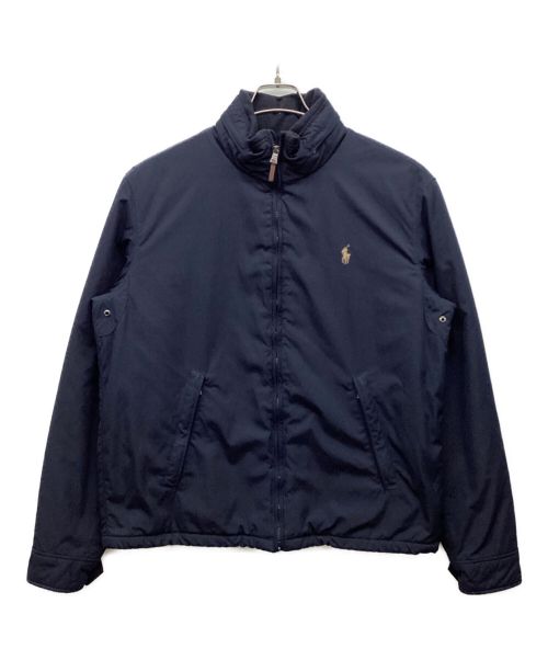 POLO RALPH LAUREN（ポロ・ラルフローレン）POLO RALPH LAUREN (ポロ・ラルフローレン) ジップジャケット ネイビー サイズ:M 175/96Aの古着・服飾アイテム