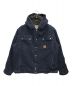 CarHartt（カーハート）の古着「フーデッドジャケット」｜ネイビー