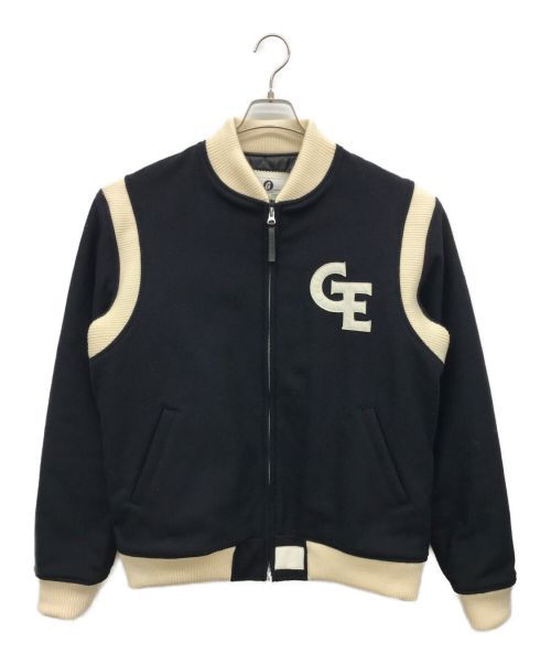 GOOD ENOUGH（グッドイナフ）GOOD ENOUGH (グッドイナフ) 3rd VARSITY JACKET ネイビー サイズ:XLの古着・服飾アイテム