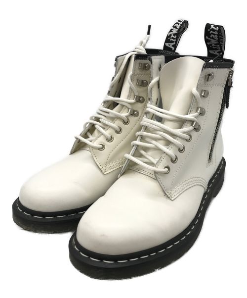 Dr.Martens（ドクターマーチン）Dr.Martens (ドクターマーチン) 8ホールブーツ ホワイト サイズ:UK7の古着・服飾アイテム