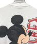 中古・古着 Disney (ディズニー) プリントスウェット ホワイト サイズ:MEDIUM：3980円