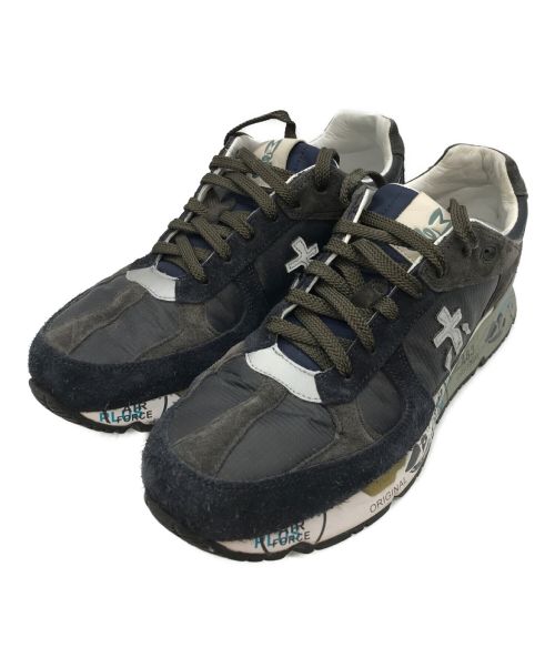 PREMIATA（プレミアータ）PREMIATA (プレミアータ) スウェードスニーカー ネイビー サイズ:42の古着・服飾アイテム