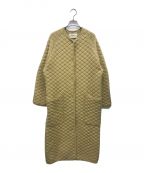 TODAYFULトゥデイフル）の古着「Quilting Knit Coat」｜ベージュ