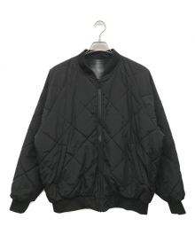 X-LARGE（エクストララージ）の古着「REVERSIBLE QUILTED BOMBER JACKET」｜ブラック