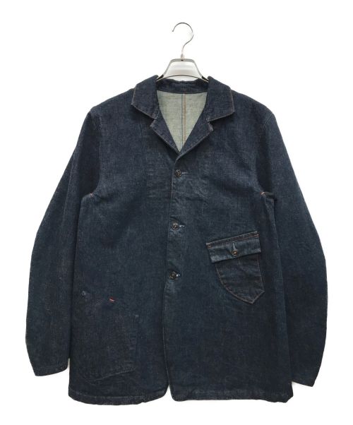 KATO（カトー）KATO (カトー) 3D DENIM JACKET インディゴ サイズ:Lの古着・服飾アイテム