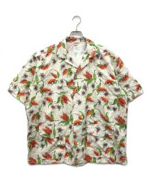 TOWN CRAFT（タウンクラフト）の古着「PRINTED BEACH SHIRT」｜ホワイト