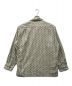 TOWN CRAFT (タウンクラフト) 50S PRINTED OPEN SHIRTS CORDUROY グレー サイズ:Large 42-44 未使用品：7800円