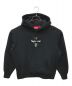 Supreme（シュプリーム）の古着「Cross Box Logo Hooded Sweatshirt」｜ブラック