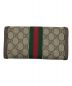 GUCCI (グッチ) GG コンチネンタルウォレット ベージュ：26000円