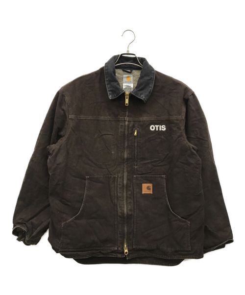 CarHartt（カーハート）CarHartt (カーハート) ダックジャケット ブラウン サイズ:Large Regularの古着・服飾アイテム