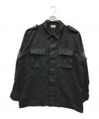 US ARMYユーエスアーミー）の古着「ミリタリーシャツ」｜ブラック