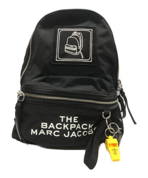 MARC JACOBS（マークジェイコブス）MARC JACOBS (マーク ジェイコブス) The Pictogram Backpack ブラックの古着・服飾アイテム