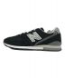 NEW BALANCE (ニューバランス) ローカットスニーカー ブラック サイズ:7.5US：7000円